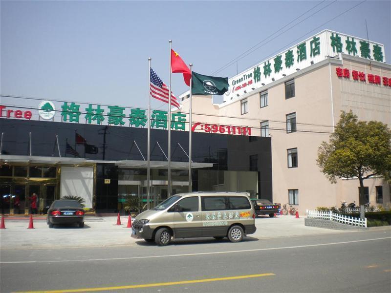 Greentree Inn Shanghai Chongming Nanmen Express Hotel Exterior foto